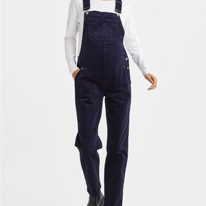 Mama maternity corduroy overalls H&M